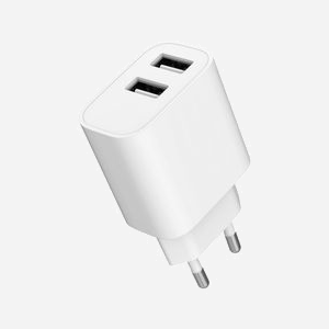 Gembird TA-UC-2A12-01 Chargeur Secteur USB 2 Ports 2.4A (5V/12W) Blanc avec Protection Surcharge/Court-circuit - Compatible Smartphone, Tablette - Miniature 3