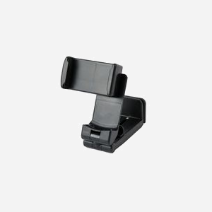 Gembird TA-CH-CLIP-01 Support Smartphone Auto Universel 50-90mm, Cou Flexible 360°, ABS/PC, Fixation Clip, Noir, 90mm Largeur, 100g - Miniature 1