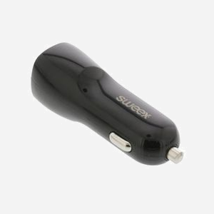 Sweex CH-014BL Chargeur Auto Allume-cigare 12-24V, 1x USB 2.0, 1x USB Type-C, 3400mA Smartphone Tablette, Noir/Gris, 45x105x150mm - Miniature 5