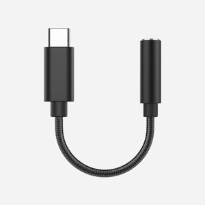 Fairphone Adaptateur USB-C vers Mini Audio Jack, ACADAP-3ZW-WW1, Connecteurs Mâle/Femelle, 0.123m, Noir, Impédance 16 Ohm, Dimensions 11.3x123x8mm