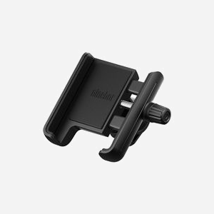 Ninebot by Segway - Support Passif Smartphone/Mobile pour Trottinette - Clamp Ajustable 58-90mm - Plastique Noir - 84x82x72mm - 76g - Miniature 3