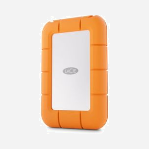 LaCie STMF4000400 SSD Externe 4To USB Type-C USB 3.2 Gen 2x2 2000Mo/s Aluminium/Plastique Gris/Orange IP54 Windows/macOS/iPadOS 66.9x105.3x17.3mm