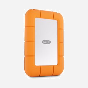 LaCie STMF4000400 SSD Externe 4To USB Type-C USB 3.2 Gen 2x2 2000Mo/s Aluminium/Plastique Gris/Orange IP54 Windows/macOS/iPadOS 66.9x105.3x17.3mm - Miniature 2