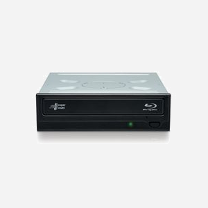 Hitachi-LG BH16NS40.ARAA10B Graveur Blu-ray Interne SATA 16x BD-R, 48x CD-R, M-DISC, Windows 10, 146x165x41.3mm, 650g