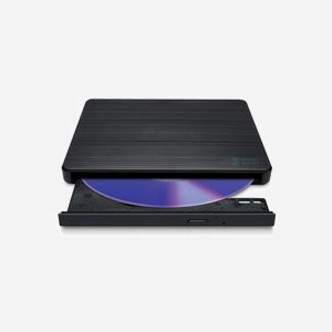 Hitachi-LG GP60NB60 Graveur DVD±RW Externe USB 2.0 Noir, M-DISC, 8x DVD±R, CD 24x, 141x136.5x14mm, 200g, Compatible Windows/macOS - Miniature 3