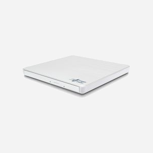 Hitachi-LG GP60NW60.AUAE12W Graveur DVD±RW Externe USB 2.0, M-DISC, Blanc, 8x DVD±R, Compatible Windows/macOS, 141x136.5x14mm, 200g - Miniature 1