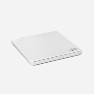 Hitachi-LG GP60NW60.AUAE12W Graveur DVD±RW Externe USB 2.0, M-DISC, Blanc, 8x DVD±R, Compatible Windows/macOS, 141x136.5x14mm, 200g - Miniature 2
