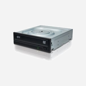 Graveur DVD Interne Hitachi-LG GH24NSD6.ASAR10B SATA Noir 24x DVD±RW M-DISC compatible Windows 10 - 146x165x41.3mm - Miniature 2