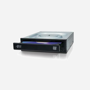 Graveur DVD Interne Hitachi-LG GH24NSD6.ASAR10B SATA Noir 24x DVD±RW M-DISC compatible Windows 10 - 146x165x41.3mm - Miniature 3