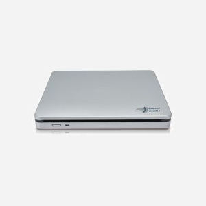Hitachi-LG GP70NS50.AHLE10B Graveur DVD±RW Externe USB 2.0 Slim Slot-Loading Argent, M-DISC, Windows & macOS, 8x DVD±R, 24x CD-R - Miniature 1