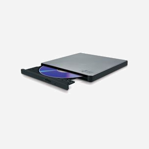 Hitachi-LG GP57ES40 Graveur DVD±RW Portable USB 2.0 Argent 8x DVD±R M-DISC Compatible Windows/macOS 141x136.5x14mm 200g - Miniature 3