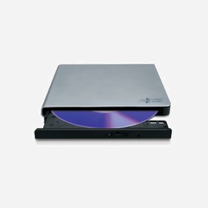 Hitachi-LG GP57ES40 Graveur DVD±RW Portable USB 2.0 Argent 8x DVD±R M-DISC Compatible Windows/macOS 141x136.5x14mm 200g - Miniature 4