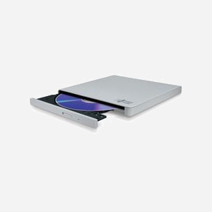 Hitachi-LG GP57EW40.AHLE10B Graveur DVD±RW Externe USB 2.0, M-DISC, 8x DVD±R, Compatible Windows/macOS, Blanc, 141x136.5x14mm, 200g - Miniature 3