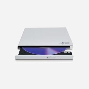 Hitachi-LG GP57EW40.AHLE10B Graveur DVD±RW Externe USB 2.0, M-DISC, 8x DVD±R, Compatible Windows/macOS, Blanc, 141x136.5x14mm, 200g - Miniature 4