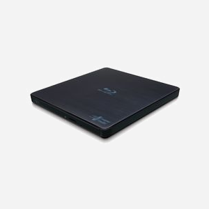 Hitachi-LG BP55EB40 Graveur Blu-ray Externe USB 2.0, BDXL, M-DISC, CD 24x, DVD 8x, BD-R 6x, Windows/Android, 144x156x14.6mm, Noir - Miniature 1