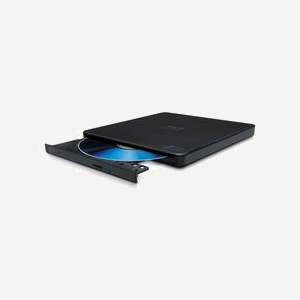 Hitachi-LG BP55EB40 Graveur Blu-ray Externe USB 2.0, BDXL, M-DISC, CD 24x, DVD 8x, BD-R 6x, Windows/Android, 144x156x14.6mm, Noir - Miniature 3
