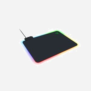 Tapis de souris Razer Firefly V2 Gaming Noir 355x255x3mm, Surface Micro-Texturée, Rétroéclairage Razer Chroma™ RGB, 19 Zones LED, Base Antidérapante