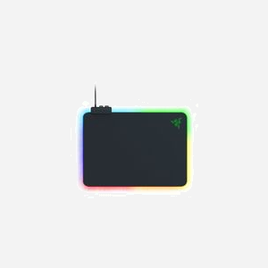 Tapis de souris Razer Firefly V2 Gaming Noir 355x255x3mm, Surface Micro-Texturée, Rétroéclairage Razer Chroma™ RGB, 19 Zones LED, Base Antidérapante - Miniature 2