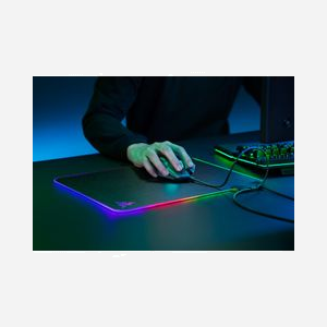 Tapis de souris Razer Firefly V2 Gaming Noir 355x255x3mm, Surface Micro-Texturée, Rétroéclairage Razer Chroma™ RGB, 19 Zones LED, Base Antidérapante - Miniature 5