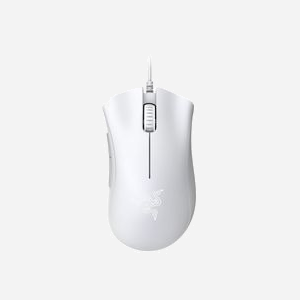 Souris Gaming Razer DeathAdder Essential, Optique 6400 DPI, USB Type-A, 5 Boutons Programmables, Droitier, 10M Clics, 220 IPS, Blanc - Miniature 1