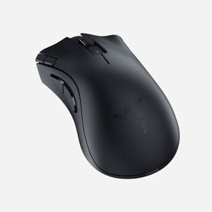 Souris Gaming Razer DeathAdder V2 X HyperSpeed, Optique 14000 DPI, Bluetooth/2.4GHz, 7 Boutons Programmables, Switches Mécaniques Razer Gen2, PTFE, Droitier - Miniature 1