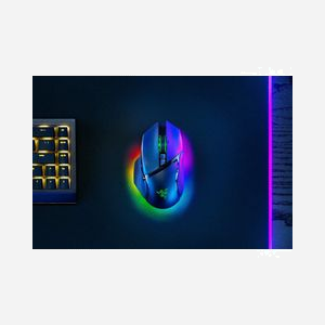 Razer Basilisk V3 Pro - Souris Optique 30000 DPI RF Wireless + Bluetooth + USB Type-C - 11 Boutons Programmables - Droitier - 70G - Noir - Miniature 3