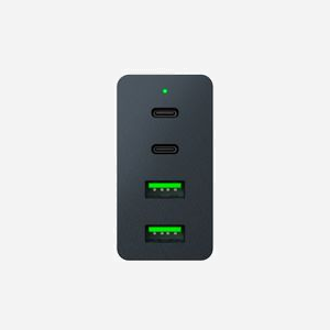 Razer RC21-01700100-R3M1 Chargeur Secteur Universel 130W Noir, 2x USB-A 3.2 Gen 1, 2x USB-C, 3 prises, 32x62x76mm, Compatibilité Multiple - Miniature 2