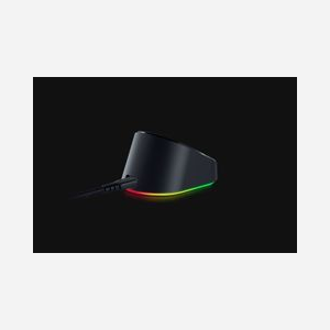 Station d'accueil Razer Mouse Dock Pro - Recharge sans fil pour souris Razer Basilisk V3 Pro, port USB Type-C, Noir, 55 x 83 x 4.3 mm - Miniature 2
