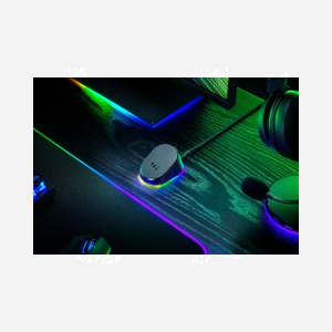Station d'accueil Razer Mouse Dock Pro - Recharge sans fil pour souris Razer Basilisk V3 Pro, port USB Type-C, Noir, 55 x 83 x 4.3 mm - Miniature 3