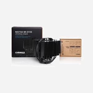 Ventirad CPU Noctua NH-D15S chromax.black, 14cm, 300-1500 RPM, 24.6 dB(A), Socket LGA115x/1200/2011/2066 & AMx/FMx, 6 caloducs, Noir - Miniature 4