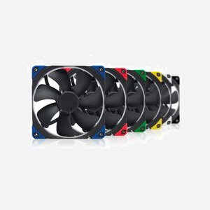 Ventilateur Noctua NF-A14 PWM chromax.black.swap 14cm, 300-1500 tr/min, 140.2 m³/h, 2.08 mmH2O, roulement SSO, 12V, noir - Miniature 2