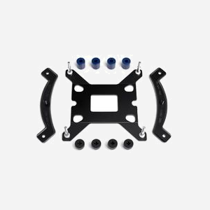 Noctua NM-I17XX-MP78 chromax.black Kit de Montage SecuFirm2 pour Socket LGA1700, Écartement 78mm, Compatibilité NH-U14S/U12A/U12S/U9S/L12S