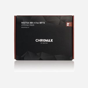 Noctua NM-I17XX-MP78 chromax.black Kit de Montage SecuFirm2 pour Socket LGA1700, Écartement 78mm, Compatibilité NH-U14S/U12A/U12S/U9S/L12S - Miniature 2