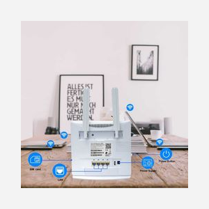 Strong 4GROUTER300V2 : Routeur cellulaire 4G LTE 150Mbps, Wi-Fi 4 (802.11n) 300Mbps, Fast Ethernet, 4 ports RJ45, IPv4/IPv6, WPA2, WPS - Miniature 3