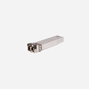 HPE Aruba Networking J9150D : Module SFP+ 10GBASE-SR Fibre Optique LC, 300m OM3 MMF, 10000 Mbit/s, 56x13x15mm