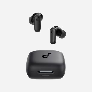 Anker P30i - Casque Sans Fil Bluetooth 5.4 Noir - Microphone Intégré - Autonomie 10h/45h - USB Type-C - IP54 - Réduction de Bruit Active
