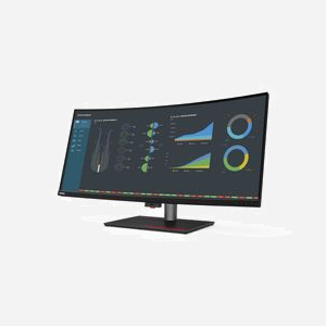 Lenovo ThinkVision P40w-20 Écran LED 39.7" 5K Ultra HD (5120x2160) IPS 6ms 300cd/m² 21:9 75Hz HDR DCI-P3 98% Hub USB Noir - Miniature 5
