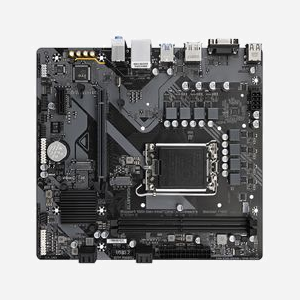 GIGABYTE B760M E : Carte mère Intel LGA 1700, DDR5 jusqu'à 7200MHz (OC), Double M.2 PCIe 4.0, LAN 1GbE, USB 3.2 Gen 1, Chipset Intel B760 - Miniature 4