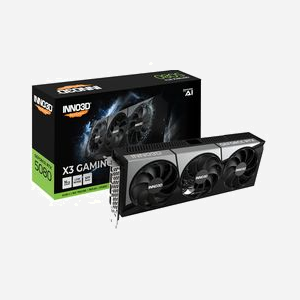 Inno3D GeForce RTX 5080 16Go GDDR7 - GPU NVIDIA, 10752 Cœurs CUDA, 2295MHz/2700MHz, PCI Express 5.0, 3x DisplayPort 2.1b, HDMI 2.1b, Triple Ventilateur - Miniature 3