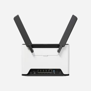 Mikrotik Chateau PRO ax H53UIG-5HAXQ2HAXQ Router 2.4 GHz Wi-Fi 6 (802.11ax) avec ports Gigabit Ethernet et support RouterOS - Miniature 3