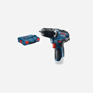 Bosch GSR 12V-35 Perceuse-Visseuse 12V Li-Ion 1750 tr/min Mandrin 10mm Sans Clé Couple 35Nm Perçage Bois 32mm Acier 10mm 750g