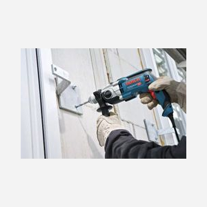Marteau Rotatif Bosch 0-601-17B-400 850W, Mandrin Sans Clé 1.8cm Béton, 2060 tr/min, Butée Profondeur, Anti-Rebond, Coffret et Poignée Auxiliaire - Miniature 2