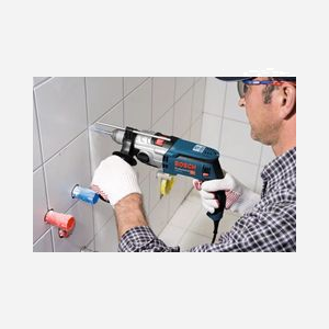 Marteau Rotatif Bosch 0-601-17B-400 850W, Mandrin Sans Clé 1.8cm Béton, 2060 tr/min, Butée Profondeur, Anti-Rebond, Coffret et Poignée Auxiliaire - Miniature 3