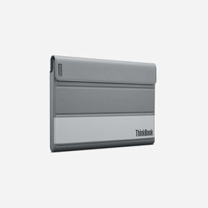 Lenovo ThinkBook Housse 13" (33cm) Gris - Polyuréthane, Compatibilité ThinkBook Plus Series, Dimensions Internes 298x209x13.9mm, 300g, Réf: 4X41H03365 - Miniature 2