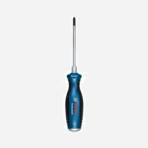 Bosch 1-600-A01-TG2 : Tournevis plat Unique, lame 4.5mm x 10cm, embout Phillips, acier Sulfate de chondroïtine, poids 210g - Miniature 1