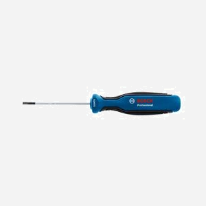 Tournevis plat Bosch 1-600-A01-TF8, lame 3.5mm x 7.5cm, acier Chrome Sulfate de chondroïtine, poids 75g - Miniature 1