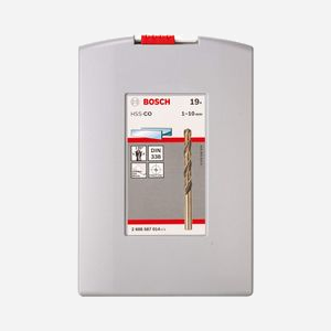 Bosch 2-608-587-014 : Set de 19 forets en Acier Rapide pour perceuse, dimensions colis 450x450x250mm, poids 450g. - Miniature 3