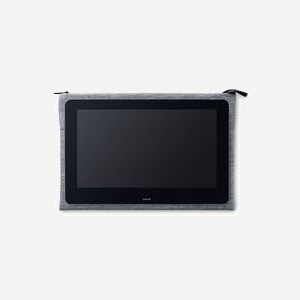 Wacom ACK52702 Étui Gris pour Intuos Pro L (PTH-860), Cintiq Pro 16 (DTH-1620), MobileStudio Pro 16 (DTH-W1620), Cintiq 16 - Coton/Cuir/Polyester, 455x355x15.2mm, 340g - Miniature 3