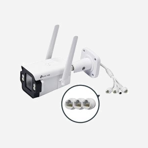 TP-Link INSIGHT S345-4G Caméra IP Extérieure 4MP 2688x1520, Focale Fixe 4mm, IR 80m, IP66, 4G LTE, Audio Bidirectionnel, Emplacement MicroSD, DWDR - Miniature 3