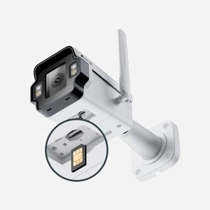 TP-Link INSIGHT S345-4G Caméra IP Extérieure 4MP 2688x1520, Focale Fixe 4mm, IR 80m, IP66, 4G LTE, Audio Bidirectionnel, Emplacement MicroSD, DWDR - Miniature 4